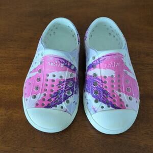 Native Jefferson Pink Purple shoes size C6